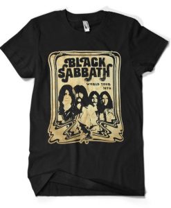 Black Sabbath world tour 1978 T-Shirt DAN