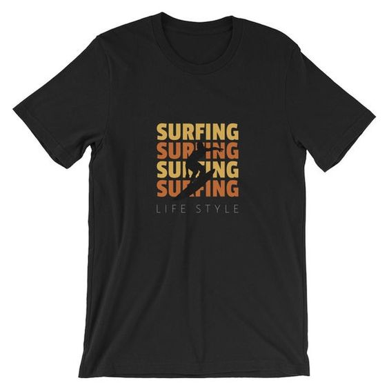 Cool Surfing Lifestyle T-Shirt DAN