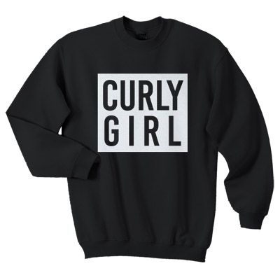 Curly Girl Sweatshirt DV01