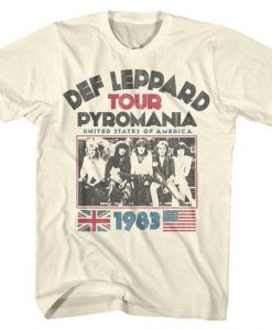 DEF Leppard 1983 T-Shirt DAN