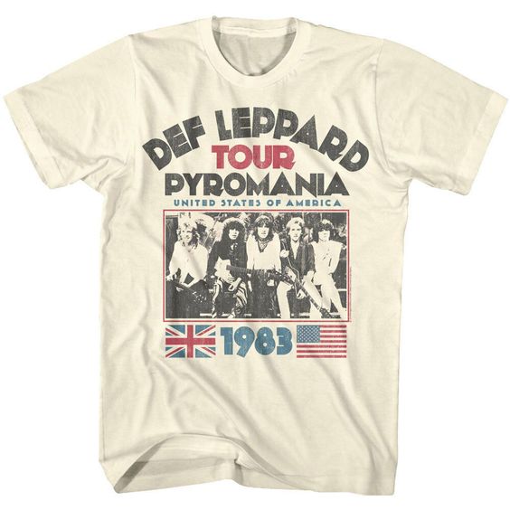 DEF Leppard 1983 T-Shirt DAN