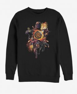 Endgame Planet Explosion Sweatshirt DV01