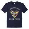 I Love-CampingBecause I Funny LoversT-shirt DV01