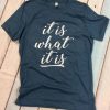 It is what it is T-Shirt DAN