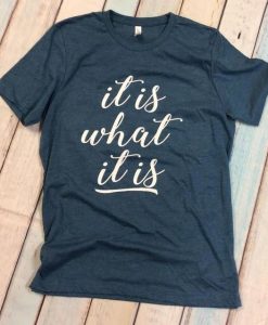 It is what it is T-Shirt DAN