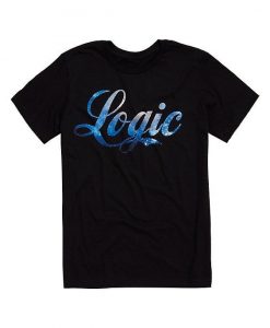 Logic Galaxy Logo Black T-shirt DV01