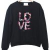 Love Flower Sweatshirt DV01