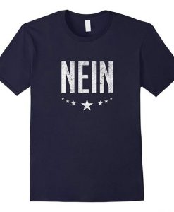 Mens German Nein Shirt DAN