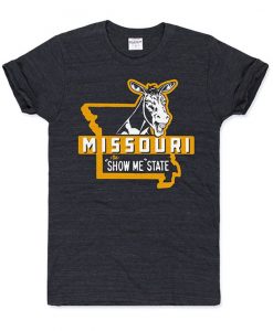 Missouri Show Me State Short Sleeve Fashion T Shirt DV01