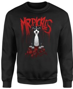 Mr Pickles Pile Of Skulls Black Sweatshirt DV01