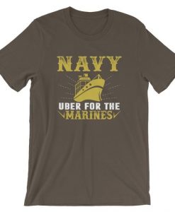 Navy Uber For The Marines T-Shirt DAN