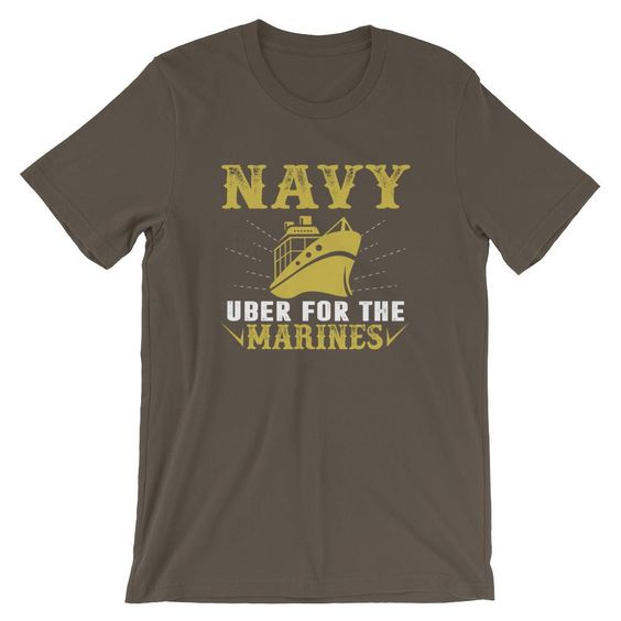 Navy Uber For The Marines T-Shirt DAN