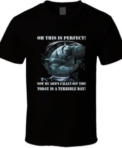 Oh This is Perfect Fullmetal alchemist T-shirt DV01
