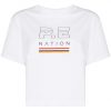 P.E Nation logo-print cropped T-shirt DAN