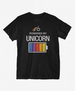 Powered by Unicorn T-Shirt EC01