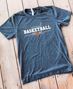Proud Basketball Mom T-Shirt DAN