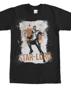 Star-Lord Splatter T Shirt DAN