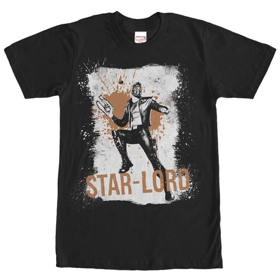 Star-Lord Splatter T Shirt DAN