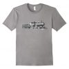 Steam Engine Train Lovers T shirt DAN