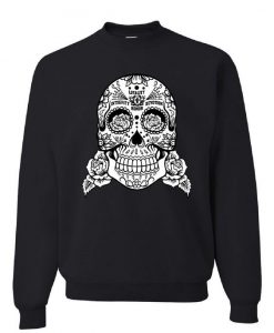 Sugar Skull Sweatshirt Loyalty Sweatshirt DV01