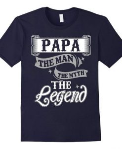 TeeHipster Papa The Legend T-Shirt DV01