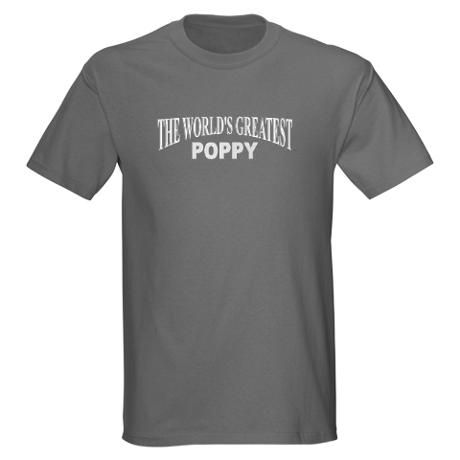 The World's Greatest Poppy t-shirt DAN