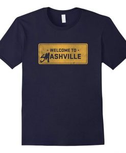 Welcome to Smashville Hockey for Predators T-Shirt DAN