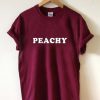peachy font T Shirt DAN
