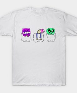 pocket monsters owl troll alien T-Shirt DAN