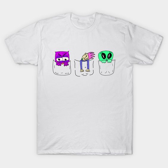 pocket monsters owl troll alien T-Shirt DAN