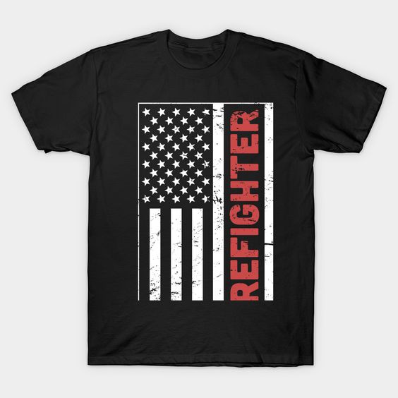 American Flag Firefighter firefighter Classic T-Shirt DAN