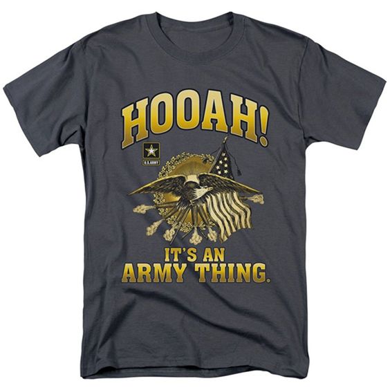 Army Hooah T-Shirt DAN