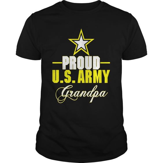 Army Proud U.s. Army Grandpa T Shirt DAN