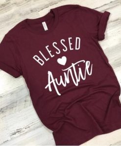 Blessed Auntie T-shirt FD