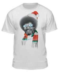 Bob Ross Christmas T Shirt SR28