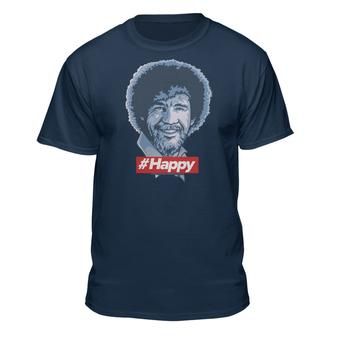 Bob Ross Funny T Shirt SR28