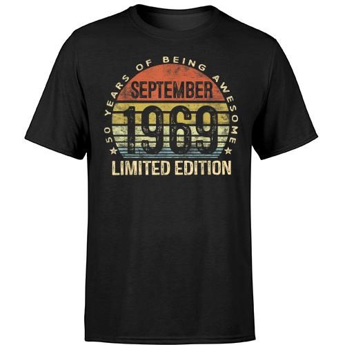Born September 1969 Limited T-Shirt VL01