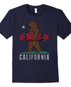 California Skateboard Vintage Graphic T Shirt DAN