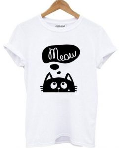 Cat Meow T-shirt FD