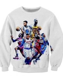 Celebrity Stephen Curry Lebron Sweatshirt EL01