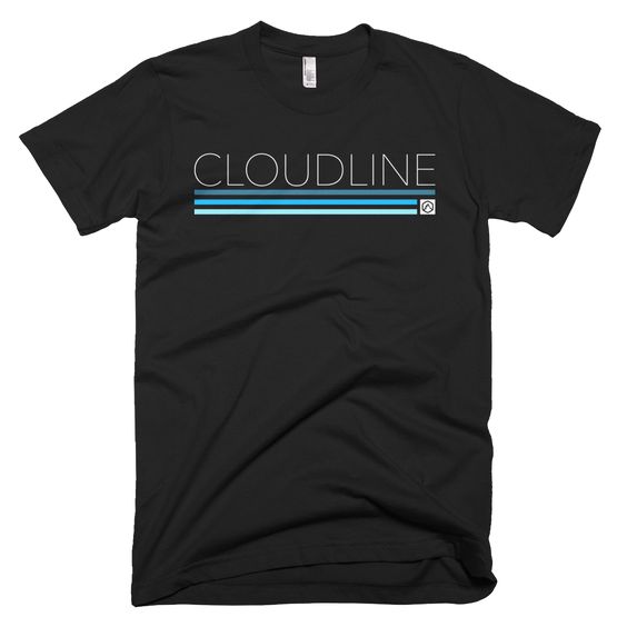 CloudLine - Men's American Apparel Cotton Tee T-Shirt DAN