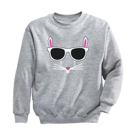 Cool Glasses Rabbit Sweatshirt FD01