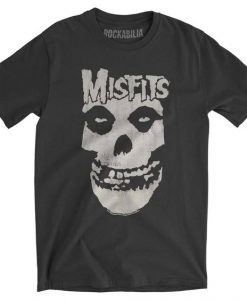 Distressed Fiend Skull T-Shirt DAN