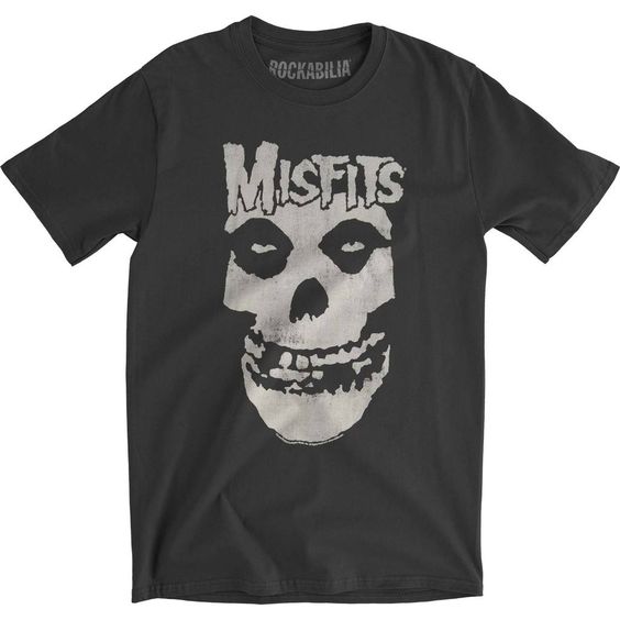 Distressed Fiend Skull T-Shirt DAN