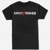Emily The Strange Lightning Bolt Black T-Shirt DAN