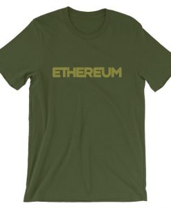 Ethereum ETH Connecting Lines Unique Crypto Shirt DAN