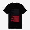 Express Exp Color Block Ladder Graphic T-Shirt DAN