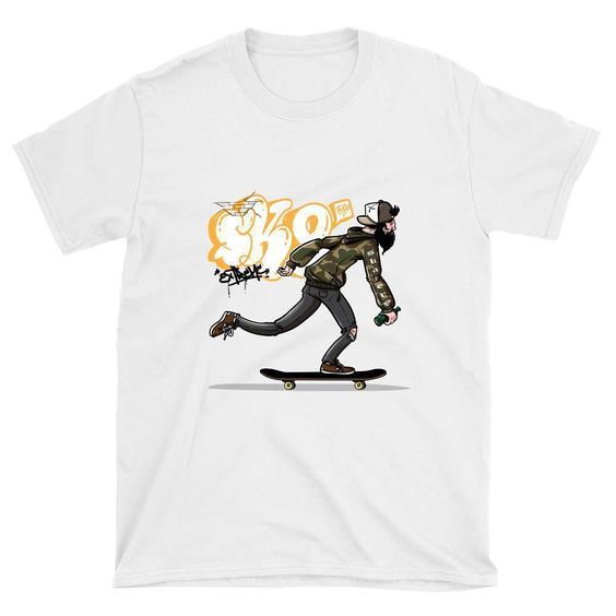 Extreme Sk8 Skateboard T-Shirt DAN