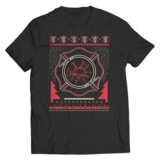 FIREFIGHTER XMAS T-Shirt DAN