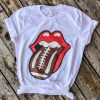 Football Lips Tshirt FD01